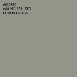 #939589 - Lemon Grass Color Image